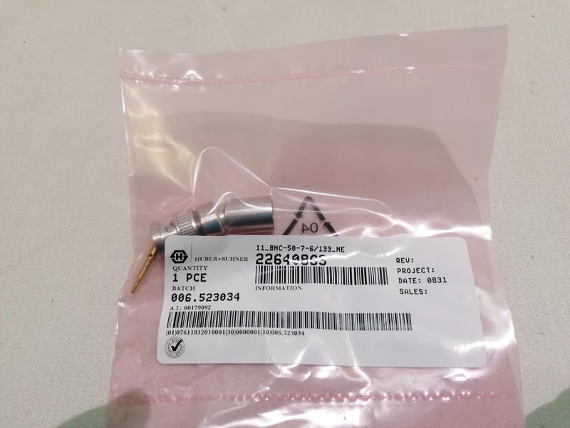 Huber-Suhner 11_BNC-50-7-6/133_NE